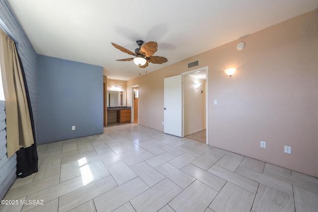 1641 S San Carla, Green Valley, AZ 85614 - empty room with a ceiling fan and a smoke detector