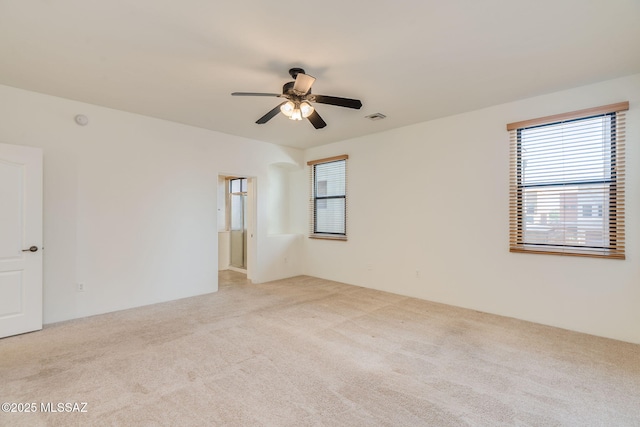 139 E Castlefield Cir, Tucson, AZ 85704 - carpeted spare room featuring plenty of natural light and a ceiling fan
