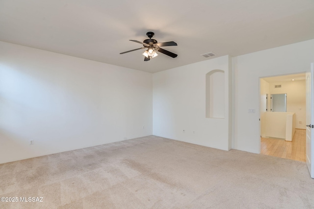 139 E Castlefield Cir, Tucson, AZ 85704 - carpeted empty room featuring ceiling fan