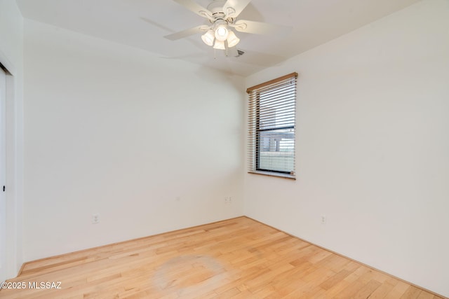 139 E Castlefield Cir, Tucson, AZ 85704 - spare room with wood finished floors and a ceiling fan