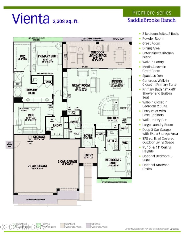 61784 E Travertine St, Oracle, AZ 85623 - view of floor plan / room layout