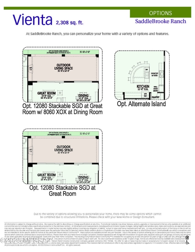 61784 E Travertine St, Oracle, AZ 85623 - view of home floor plan
