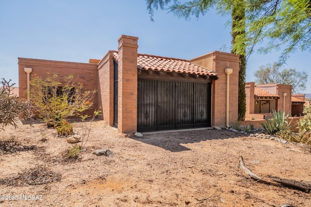 1857 W Dalehaven Cir, Tucson, AZ 85704 - view of gate