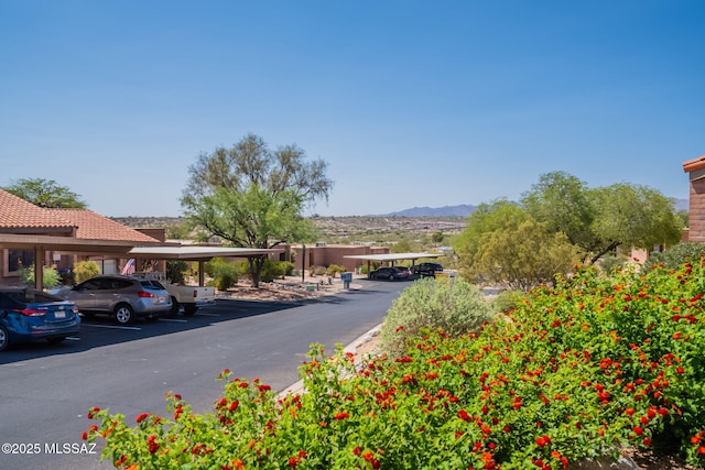 1857 W Dalehaven Cir, Tucson, AZ 85704 - view of asphalt road featuring a mountain view