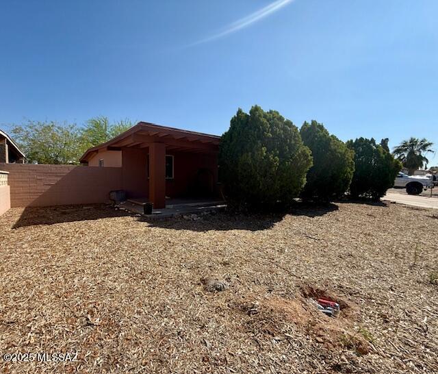 641 W Teton St, Tucson, AZ 85756 - view of side of property