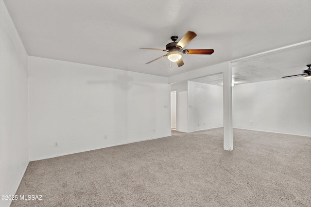 807 N Manzanita Pl, Saint David, AZ 85630 - carpeted spare room featuring ceiling fan