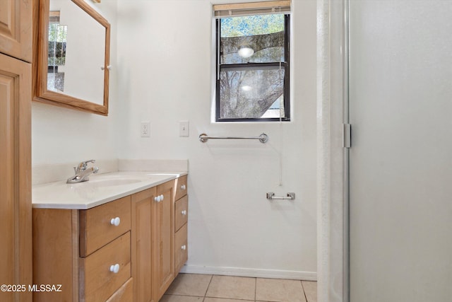 807 N Manzanita Pl, Saint David, AZ 85630 - bathroom featuring vanity and tile patterned floors