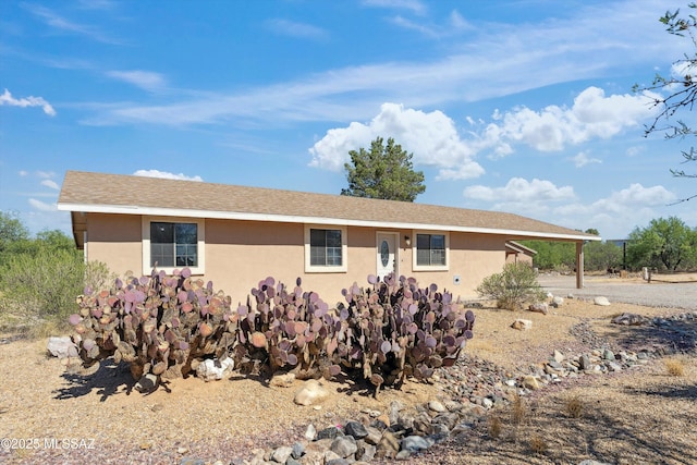 807 N Manzanita Pl, Saint David, AZ 85630 - view of side of property with stucco siding