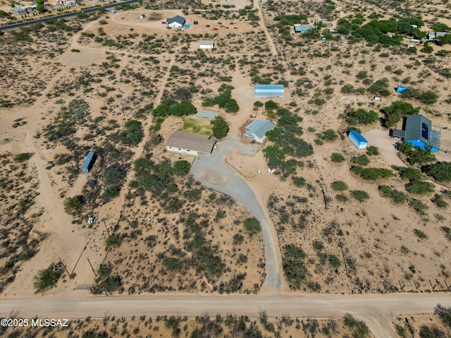 807 N Manzanita Pl, Saint David, AZ 85630 - aerial overview of property's location with a desert landscape and rural landscape