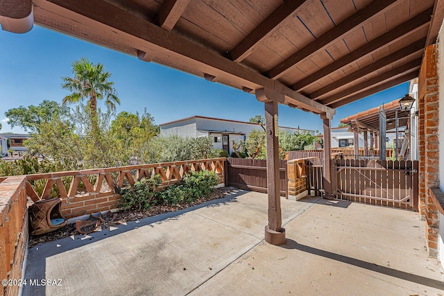 303 Paseo Madera Unit C, Green Valley, AZ 85614 - view of patio