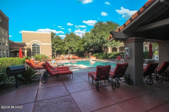 1500 E Pusch Wilderness Dr Unit 2103, Tucson, AZ 85737 - view of pool featuring a patio