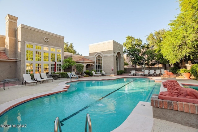 1500 E Pusch Wilderness Dr Unit 2103, Tucson, AZ 85737 - view of pool with a patio area