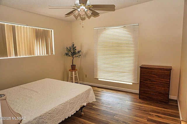 326 N Sage St, Pearce, AZ 85625 - bedroom with wood finished floors and ceiling fan