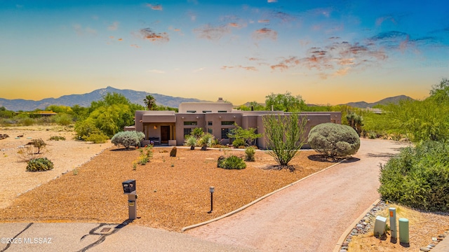 14092 E Placita Mochuelo, Vail, AZ 85641 - southwest-style home with a mountain view and stucco siding