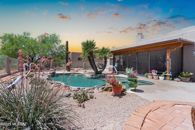 14092 E Placita Mochuelo, Vail, AZ 85641 - view of pool with a patio