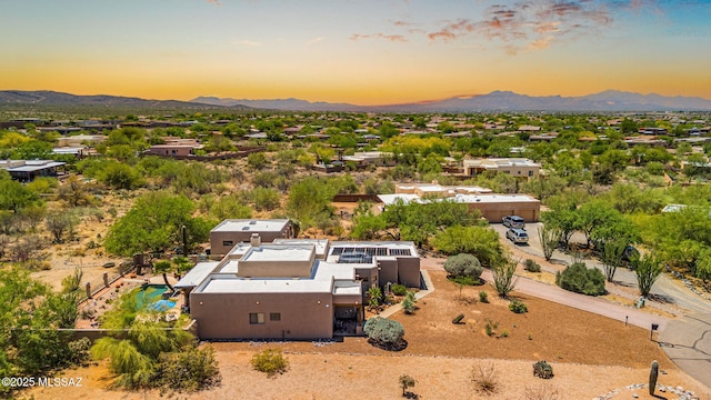 14092 E Placita Mochuelo, Vail, AZ 85641 - view from above of property featuring mountains