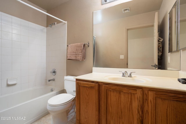 5442 W Cochie Springs St, Marana, AZ 85658 - full bathroom featuring bathtub / shower combination and vanity
