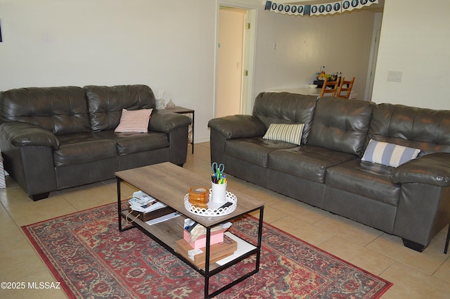 1809 E Miles St, Tucson, AZ 85719 - living area featuring light tile patterned floors