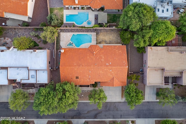 11120 E Mountain Gate Pl, Tucson, AZ 85749 - bird's eye view of a pool area