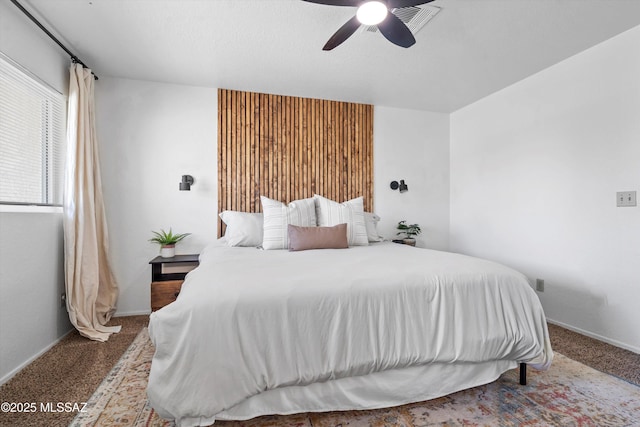 1441 N Calle De Durazo, Tucson, AZ 85715 - bedroom featuring carpet flooring and a ceiling fan