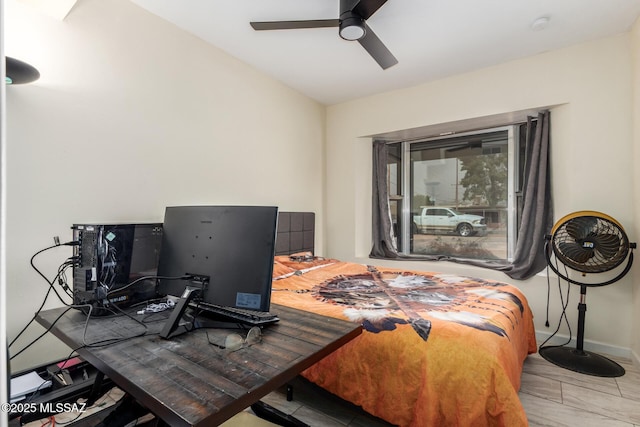 801 W Idaho St, Tucson, AZ 85706 - home office with a ceiling fan and baseboards