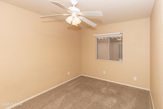 5566 W Dove Of Peace Dr, Marana, AZ 85658 - carpeted empty room featuring ceiling fan and baseboards