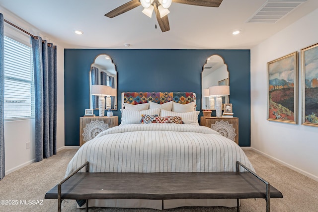 10490 W Beaman Ln, Marana, AZ 85653 - bedroom featuring carpet floors and ceiling fan