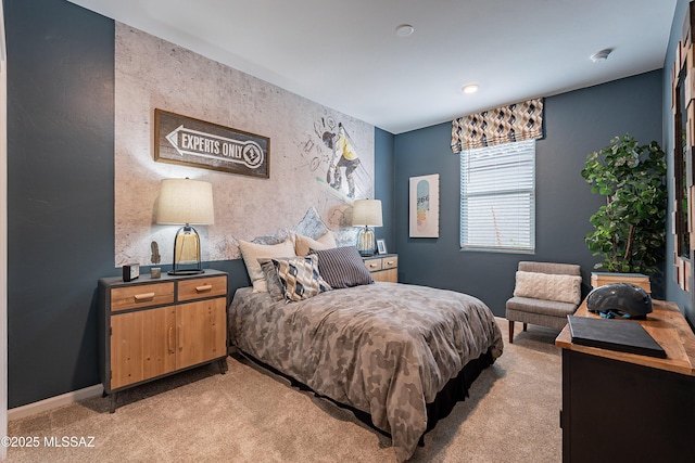 10490 W Beaman Ln, Marana, AZ 85653 - bedroom with light carpet and baseboards