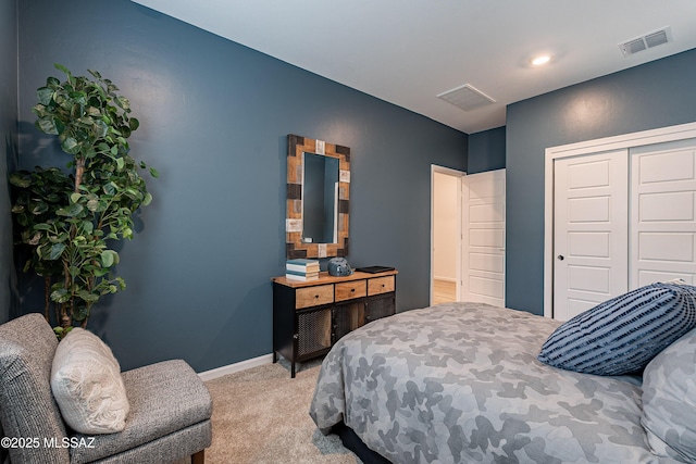 10490 W Beaman Ln, Marana, AZ 85653 - bedroom with carpet and a closet
