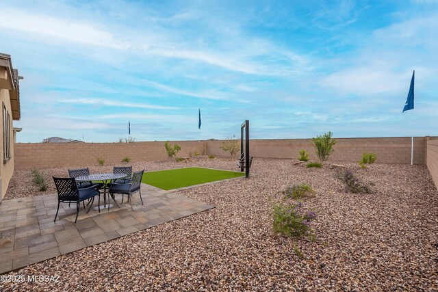 10490 W Beaman Ln, Marana, AZ 85653 - fenced backyard featuring a patio