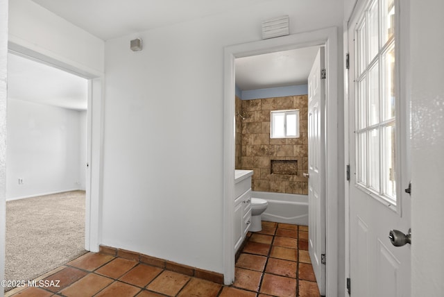 4812 E 3rd St, Tucson, AZ 85711 - full bathroom featuring vanity and shower / bathtub combination