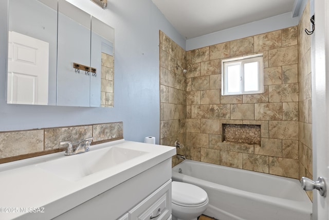 4812 E 3rd St, Tucson, AZ 85711 - full bath featuring vanity and bathing tub / shower combination