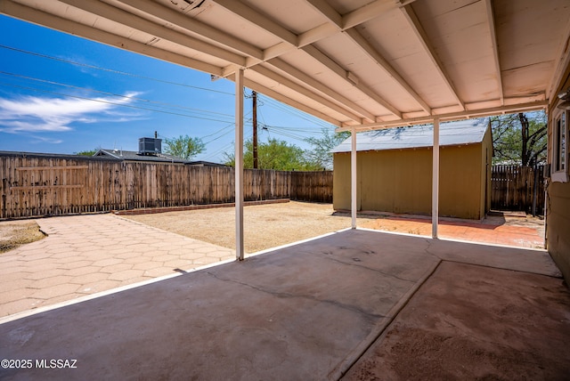 4812 E 3rd St, Tucson, AZ 85711 - fenced backyard with a patio area
