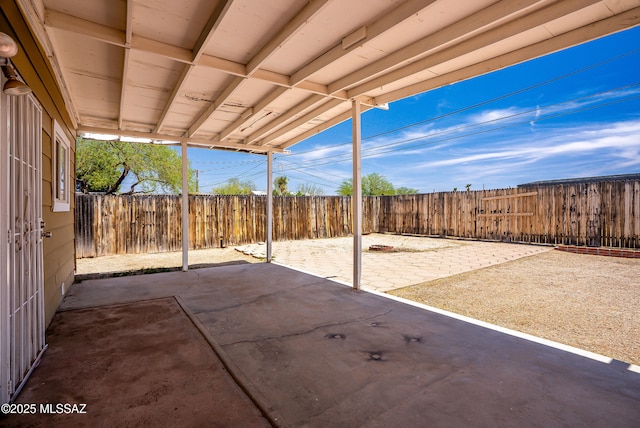 4812 E 3rd St, Tucson, AZ 85711 - fenced backyard with a patio area