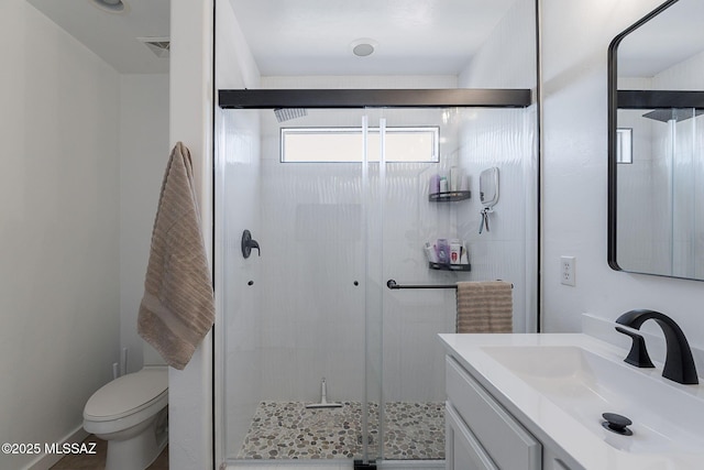 10567 E Desert Drifter Pl, Tucson, AZ 85747 - full bathroom with vanity and a shower stall