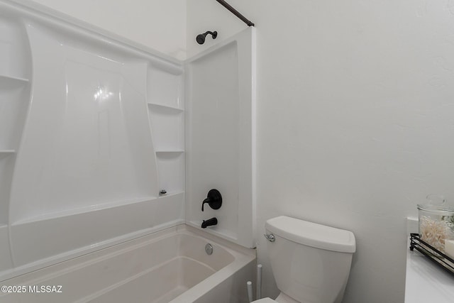 10567 E Desert Drifter Pl, Tucson, AZ 85747 - bathroom featuring shower / bathtub combination and toilet