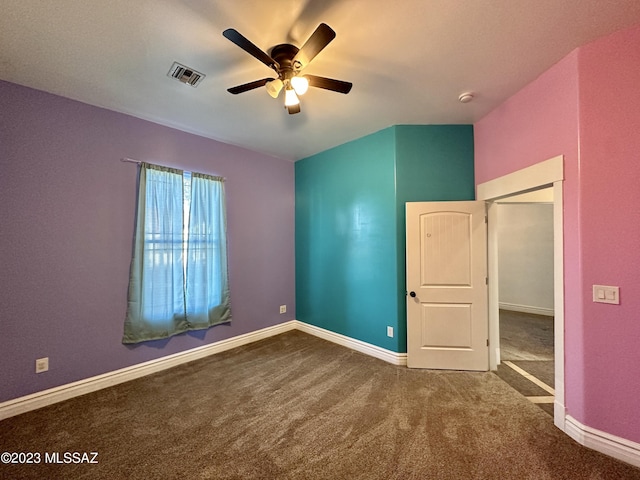508 N Eagle Meadow Loop, Thatcher, AZ 85552 - unfurnished bedroom featuring carpet flooring and a ceiling fan