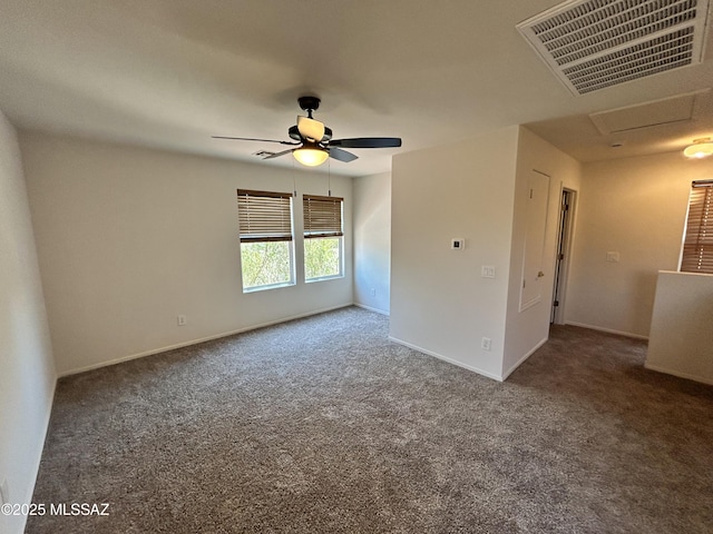 3365 N River Rapids Dr, Tucson, AZ 85712 - spare room featuring a ceiling fan and carpet