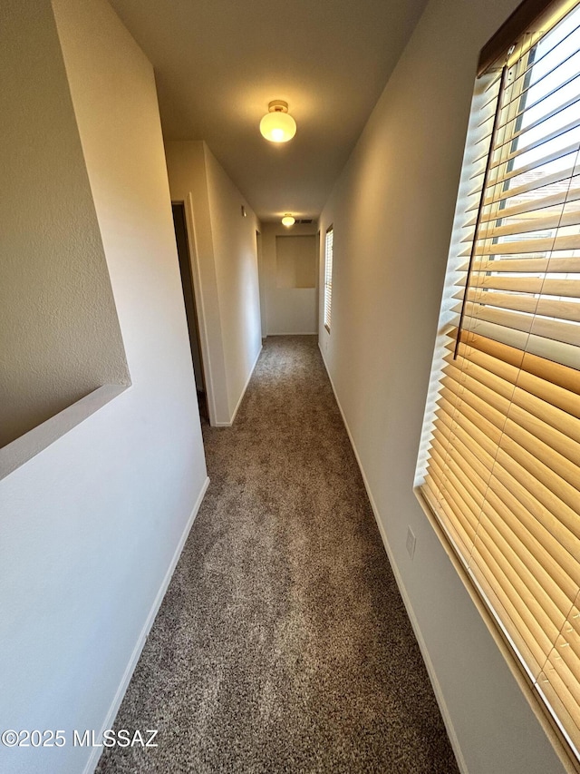 3365 N River Rapids Dr, Tucson, AZ 85712 - corridor with carpet floors and baseboards