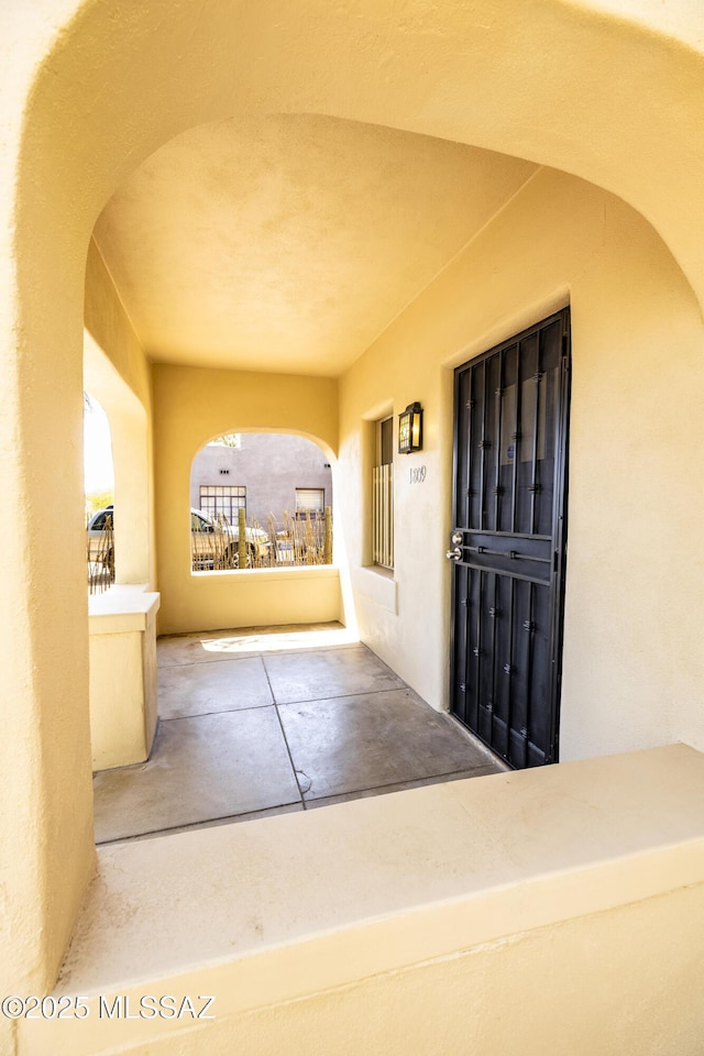 1809 E 8th St, Tucson, AZ 85719 - entrance to property with stucco siding