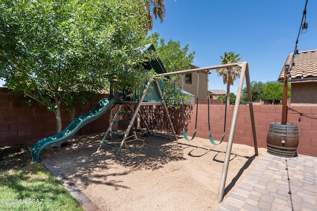 1026 E Madera Estates Ln, Sahuarita, AZ 85629 - view of jungle gym featuring a fenced backyard