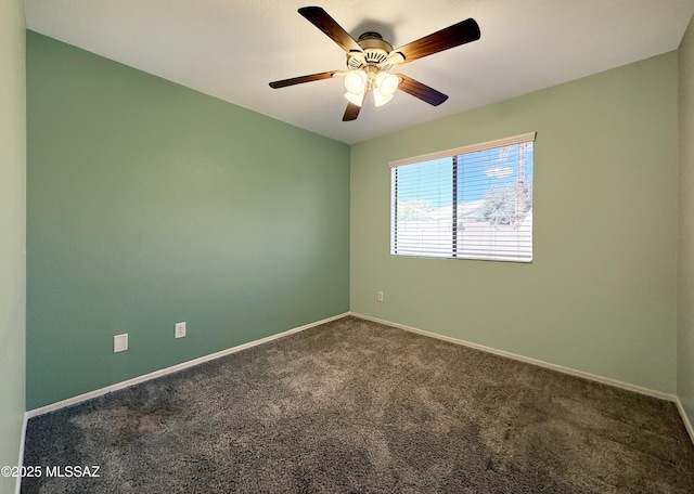 2898 W Simplicity Dr, Tucson, AZ 85741 - empty room featuring carpet and a ceiling fan
