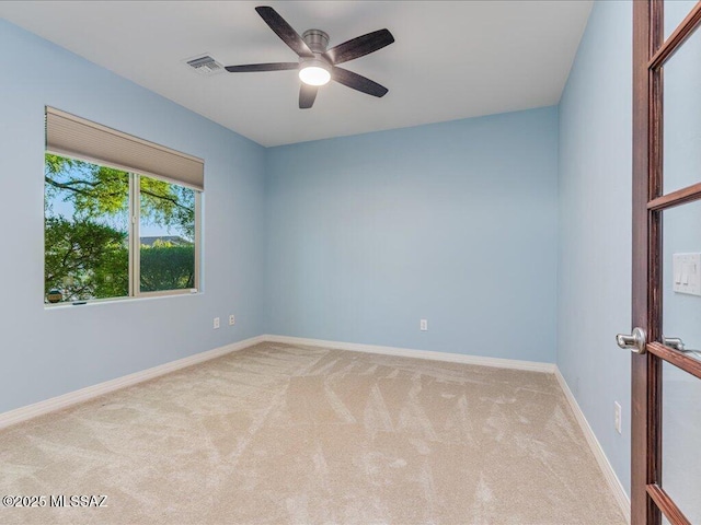 3872 W Sonoma Ranch Pl, Marana, AZ 85658 - unfurnished room with carpet floors and a ceiling fan