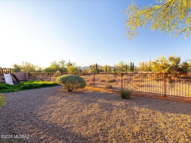 3872 W Sonoma Ranch Pl, Marana, AZ 85658 - view of fenced backyard