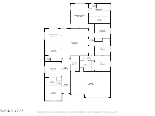 3872 W Sonoma Ranch Pl, Marana, AZ 85658 - view of property floor plan