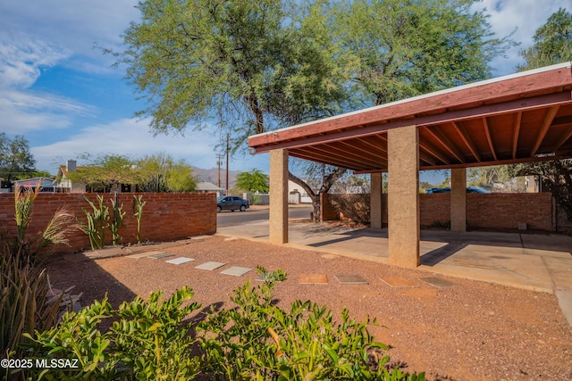 1818 E Mitchell St, Tucson, AZ 85719 - view of patio / terrace