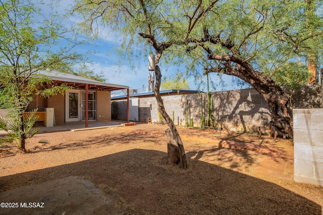 1818 E Mitchell St, Tucson, AZ 85719 - view of yard featuring a patio area