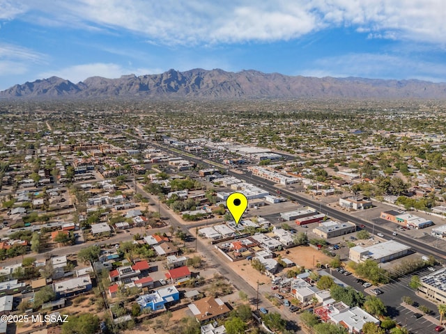 1818 E Mitchell St, Tucson, AZ 85719 - aerial view of a mountainous background