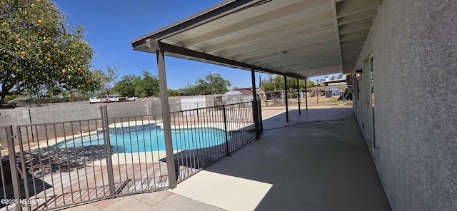2215 E Bantam Rd, Tucson, AZ 85706 - view of pool featuring a fenced backyard and a patio area