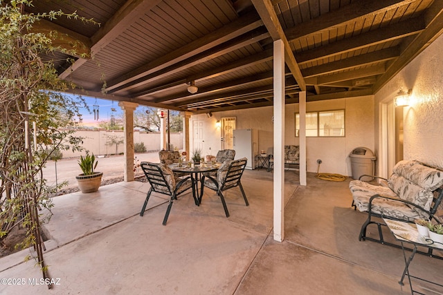 5760 S Stewart Blvd, Tucson, AZ 85706 - view of patio featuring outdoor dining area